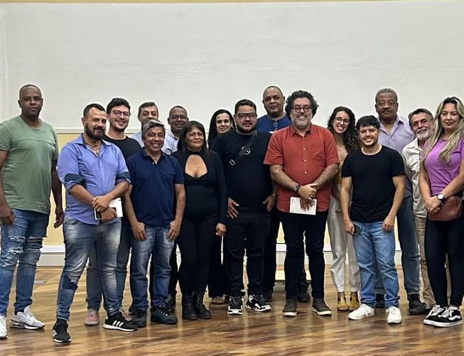 Reunião na Secretaria da Educação